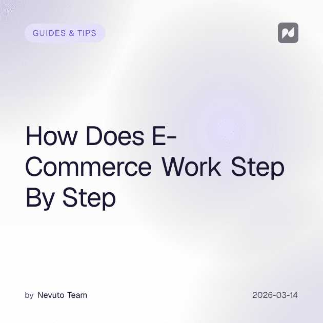 How Does E-Commerce Work Step By Step